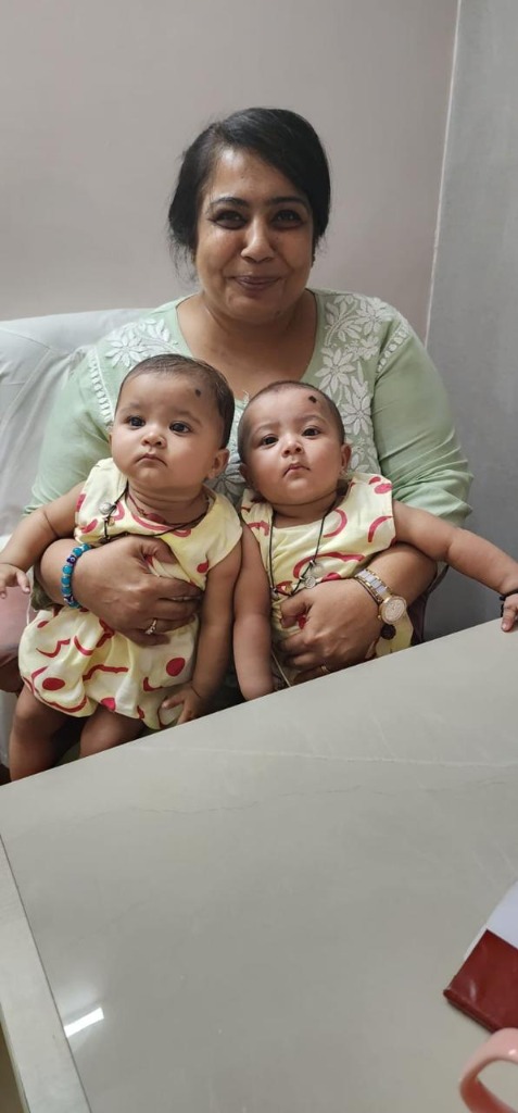 Double Joy: Adorable Twin Baby Girls